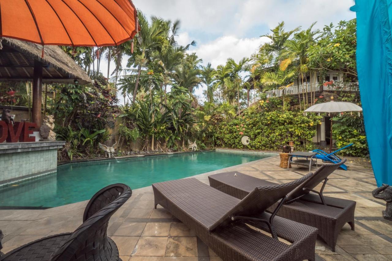 Gajah Biru Bungalows Убуд Экстерьер фото